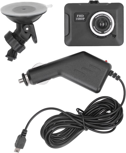 Dash Cam, 1080P Full HD Smart Dash Camera Dash Cam Front Rear Camera with Motion Detection, Loop Recording, G Sensor, Parking Mode, Dashboard Camera