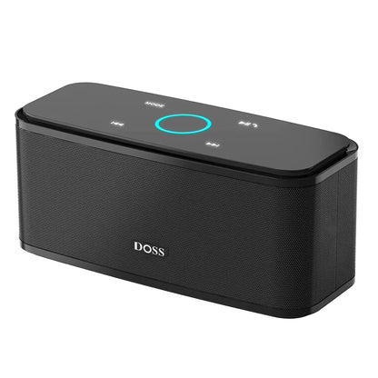 Premium Bluetooth Speaker with Touch Control - 12W HD Sound, IPX5 Waterproof, Built-In Mic for Hands-Free Portability