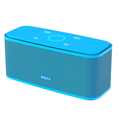 Premium Bluetooth Speaker with Touch Control - 12W HD Sound, IPX5 Waterproof, Built-In Mic for Hands-Free Portability