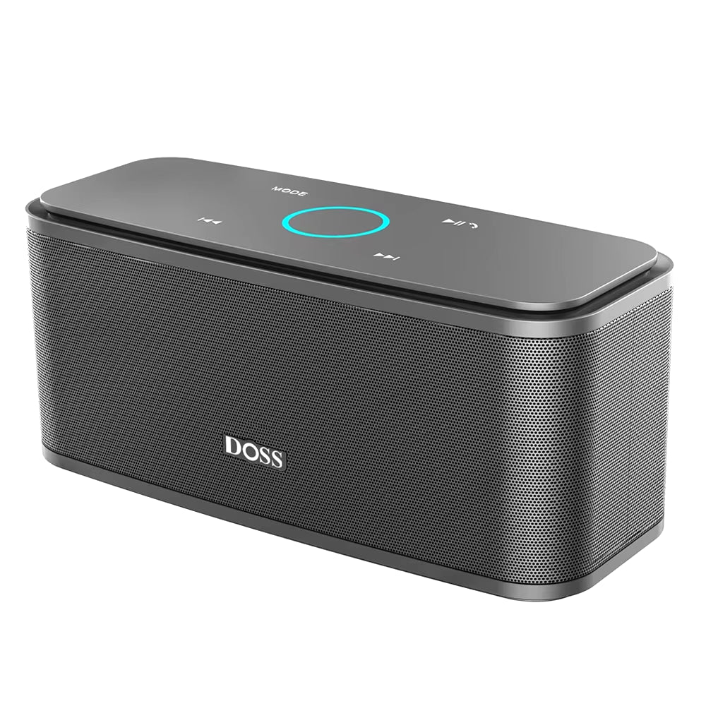Premium Bluetooth Speaker with Touch Control - 12W HD Sound, IPX5 Waterproof, Built-In Mic for Hands-Free Portability