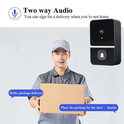 Wireless Doorbell Wifi Outdoor HD Camera Security Door Bell Night Vision Home
