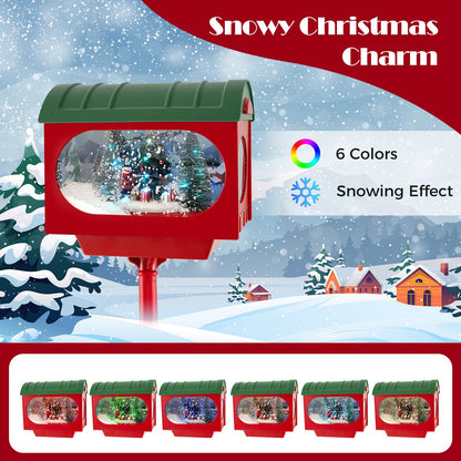 Christmas Sound-Activated 150 Cm Street Light with Colourful Lights